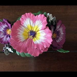 Bracelet handmade art leather